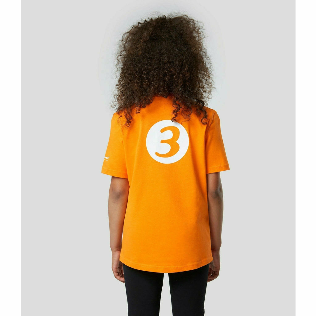 McLaren F1 Special Edition Monaco GP Kids Daniel Ricciardo #3 T-Shirt- Youth Orange/Black T-shirts Light Gray