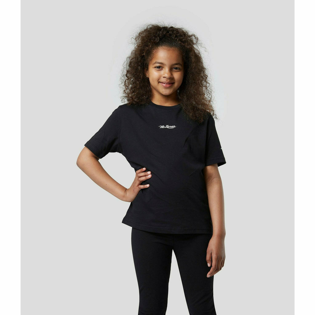 McLaren F1 Special Edition Monaco GP Kids Lando Norris #4 T-Shirt- Youth Orange/Black T-shirts Black