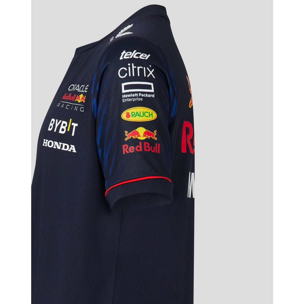 Red Bull Racing F1 Kid's 2023 Team T-Shirt- Youth Navy T-shirts Light Gray