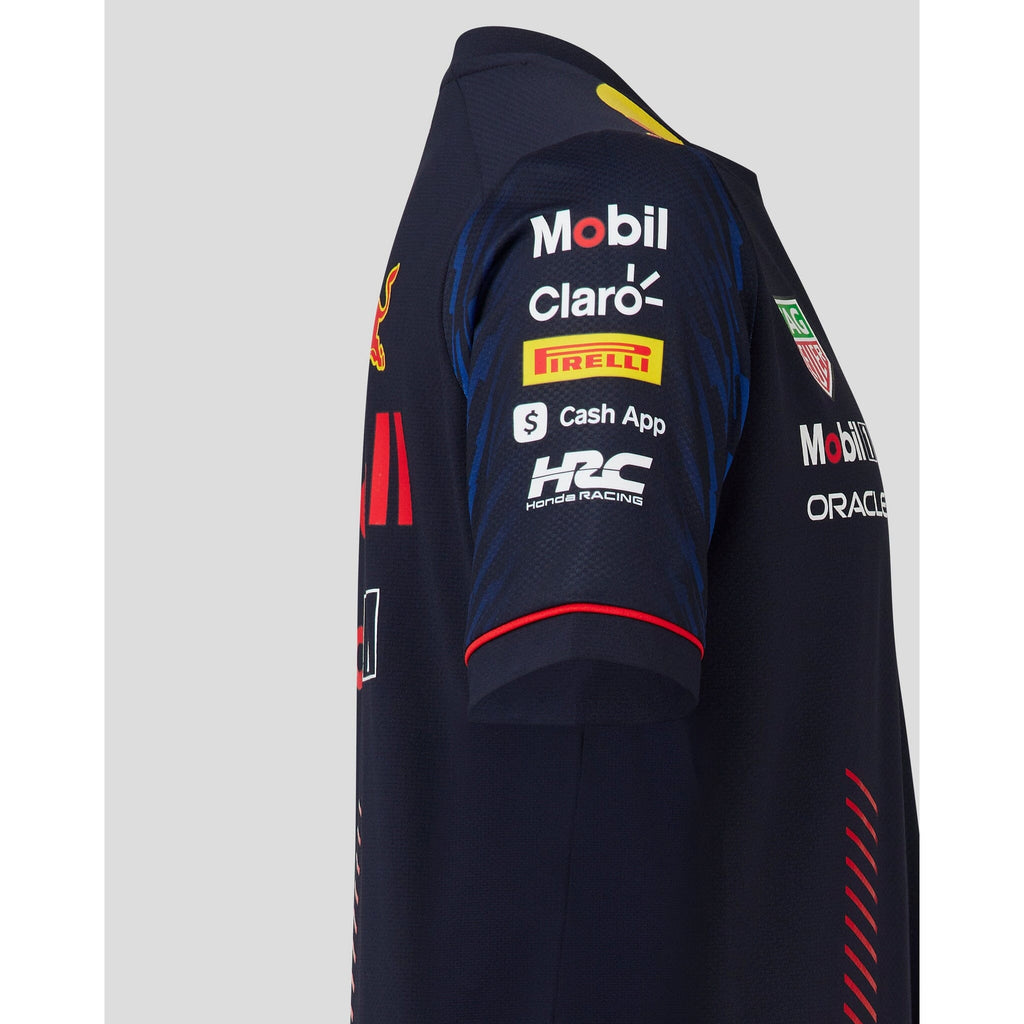 Red Bull Racing F1 Kid's 2023 Team T-Shirt- Youth Navy T-shirts Light Gray