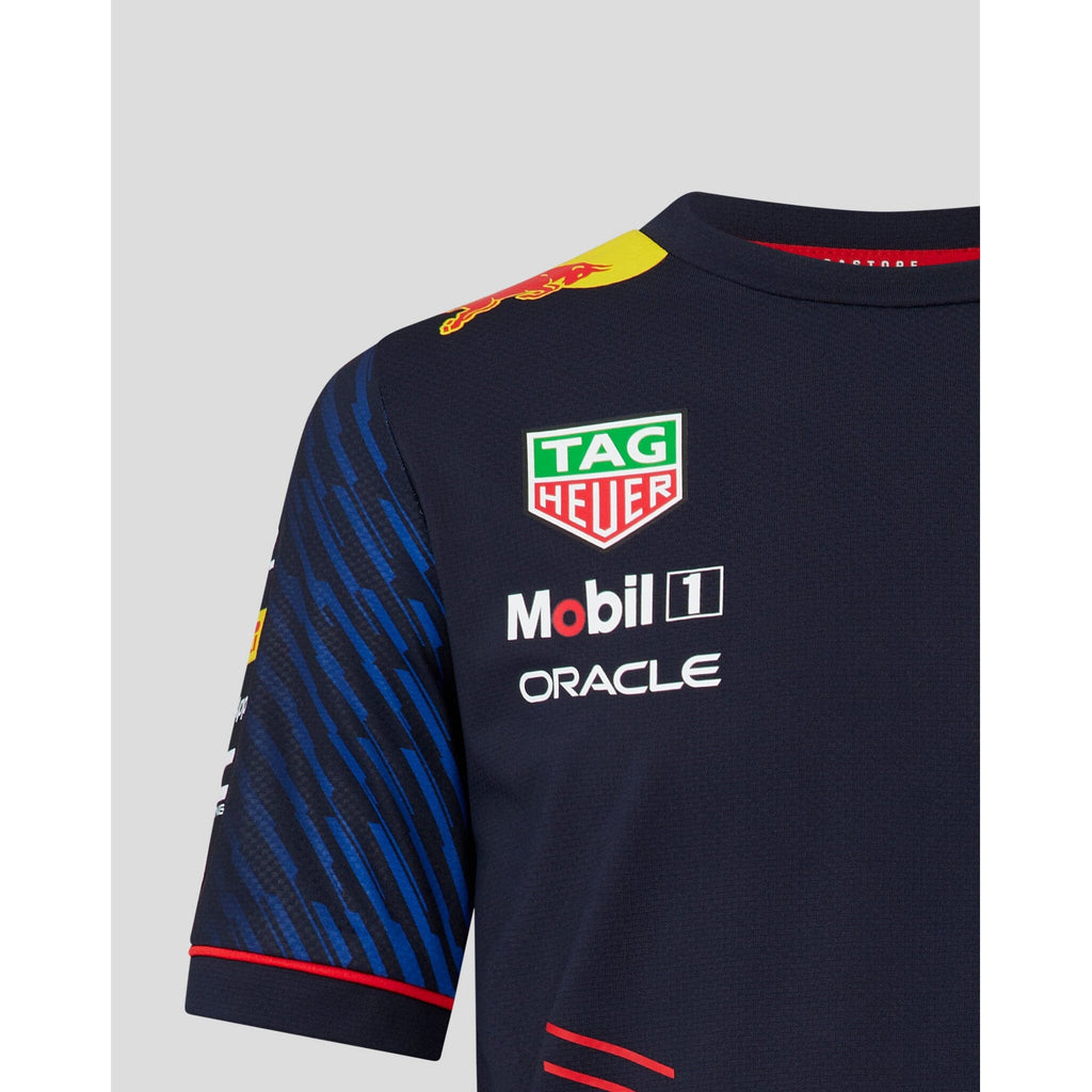 Red Bull Racing F1 Kid's 2023 Team T-Shirt- Youth Navy T-shirts Dark Slate Gray