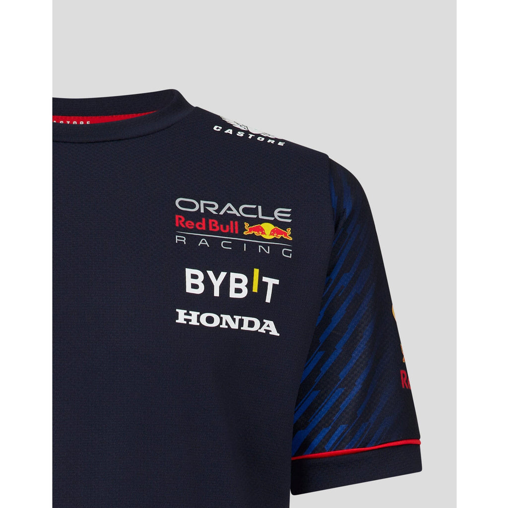 Red Bull Racing F1 Kid's 2023 Team T-Shirt- Youth Navy T-shirts Dark Slate Gray