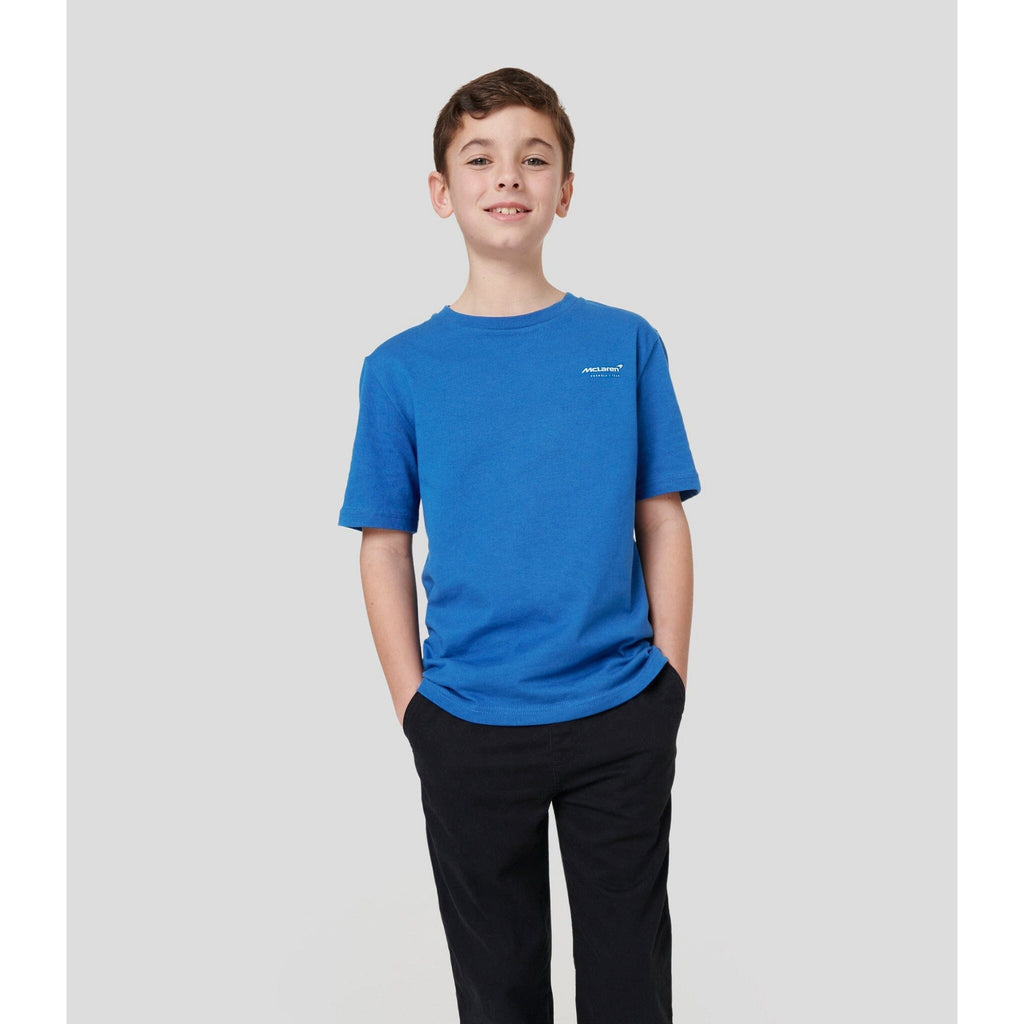 McLaren F1 Kids Daniel Ricciardo  Oversized Graphic T-Shirt T-shirts Light Gray