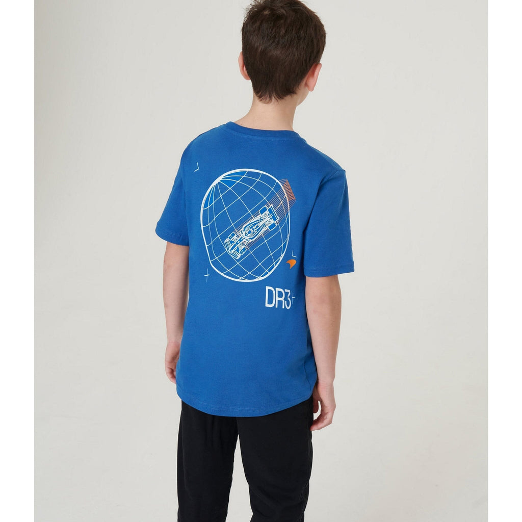 McLaren F1 Kids Daniel Ricciardo  Oversized Graphic T-Shirt T-shirts Dark Slate Gray