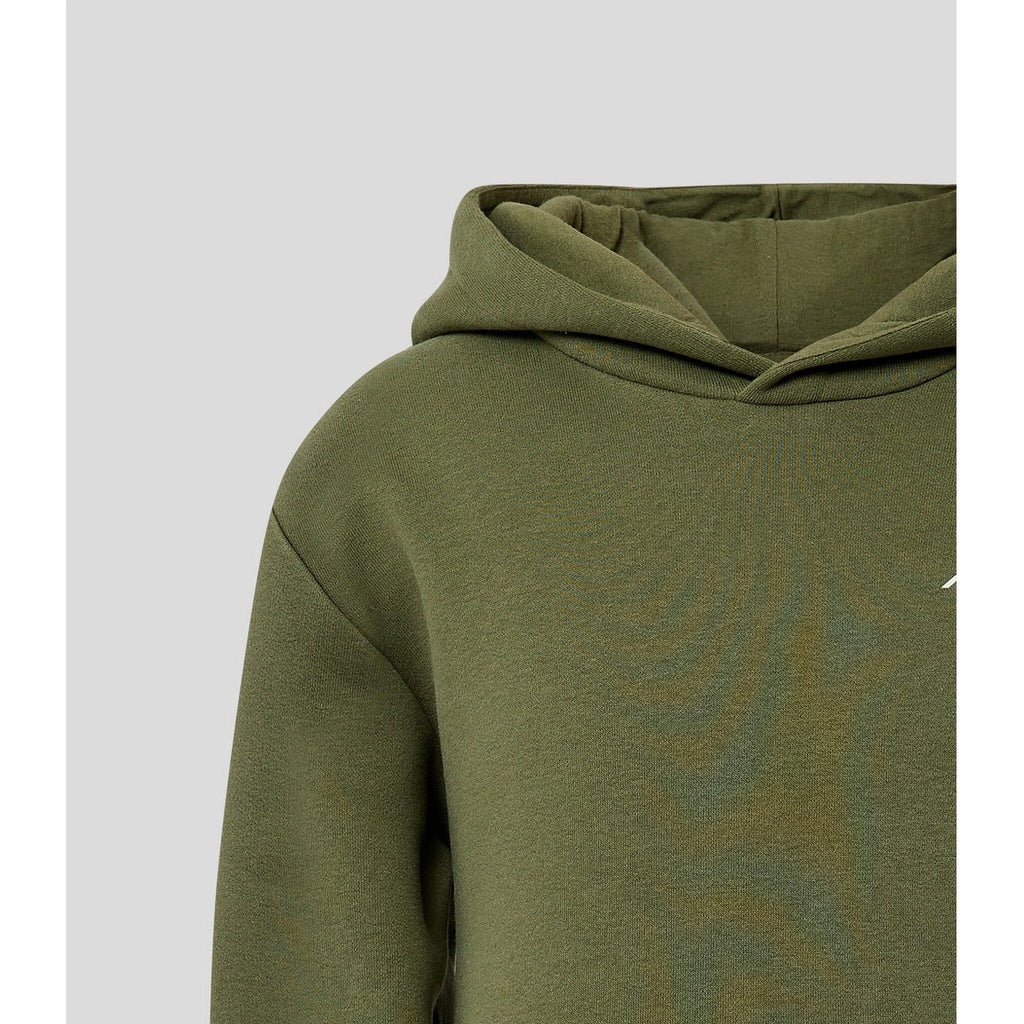 McLaren F1 Kids Daniel Ricciardo Oversized Graphic Hoodie Hoodies Dark Olive Green