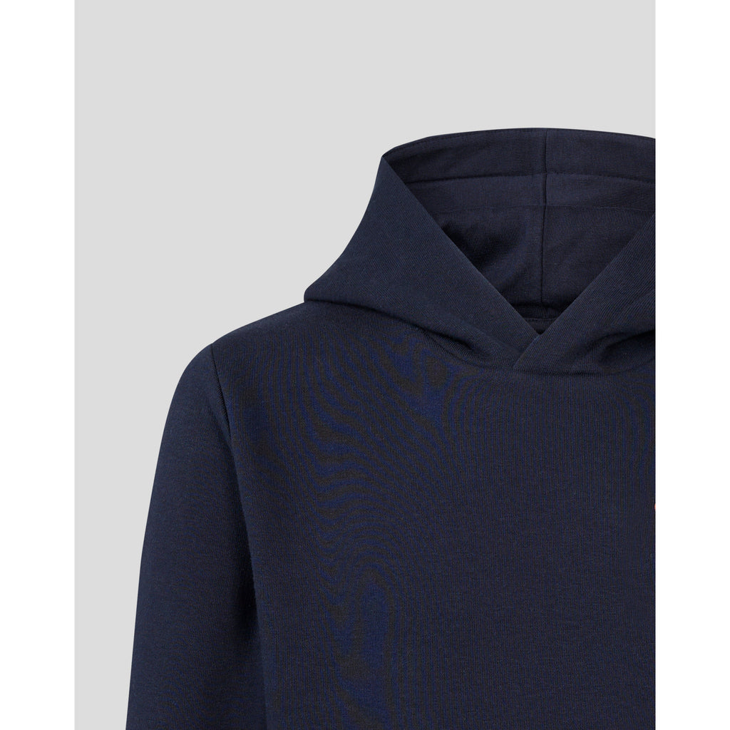 Red Bull Racing F1 Kids Max Verstappen Driver Hoodie -Youth Navy Hoodies Dark Slate Gray