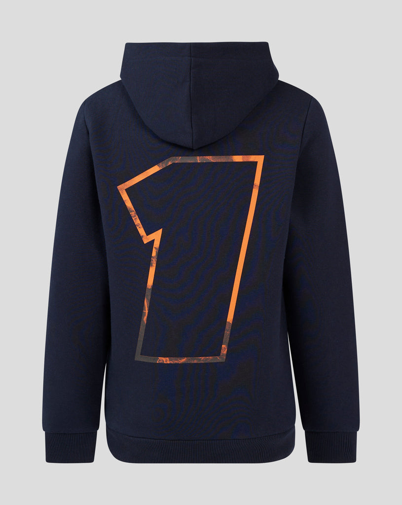 Red Bull Racing F1 Kids Max Verstappen Driver Hoodie -Youth Navy Hoodies Red Bull Racing 