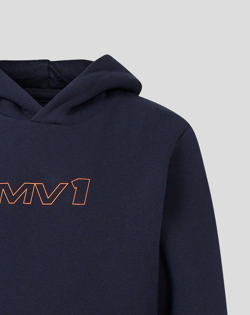 Red Bull Racing F1 Kids Max Verstappen Driver Hoodie -Youth Navy Hoodies Red Bull Racing 