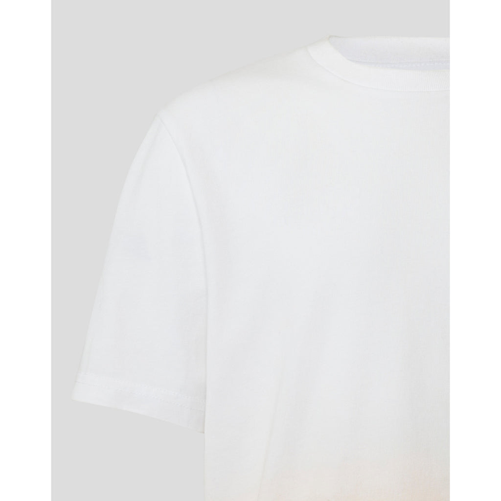 Red Bull Racing F1 Kids Max Verstappen Driver T-Shirt - White/Exotic Orange T-shirts Lavender