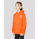 Red Bull Racing F1 Kids Max Verstappen Driver Hoodie -Youth Orange Hoodies Light Gray