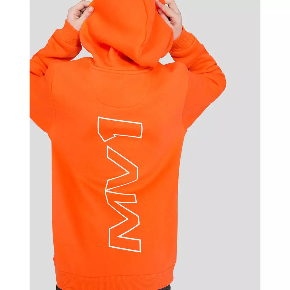 Red Bull Racing F1 Kids Max Verstappen Driver Hoodie -Youth Orange Hoodies Light Gray