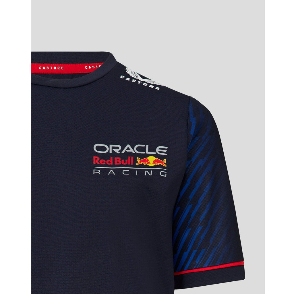 Red Bull Racing F1 Kid's 2023 Max Verstappen Team T-Shirt - Youth Navy T-shirts Dark Slate Gray