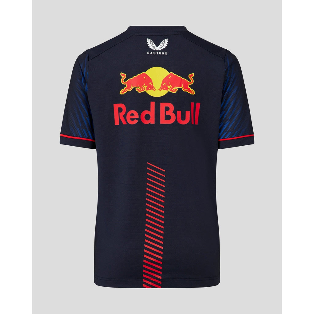 Red Bull Racing F1 Kid's 2023 Sergio "Checo" Perez Team T-Shirt- Youth Navy T-shirts Light Gray