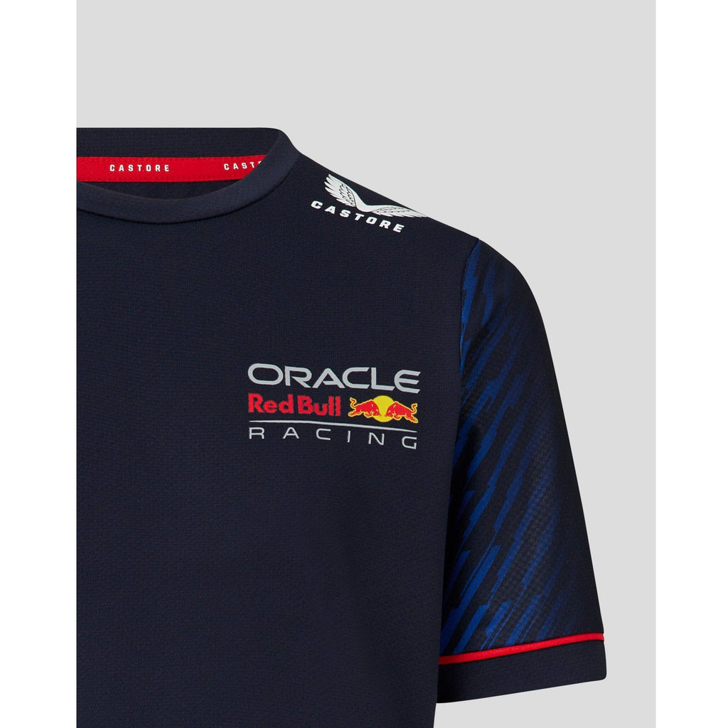 Red Bull Racing F1 Kid's 2023 Sergio "Checo" Perez Team T-Shirt- Youth Navy T-shirts Black