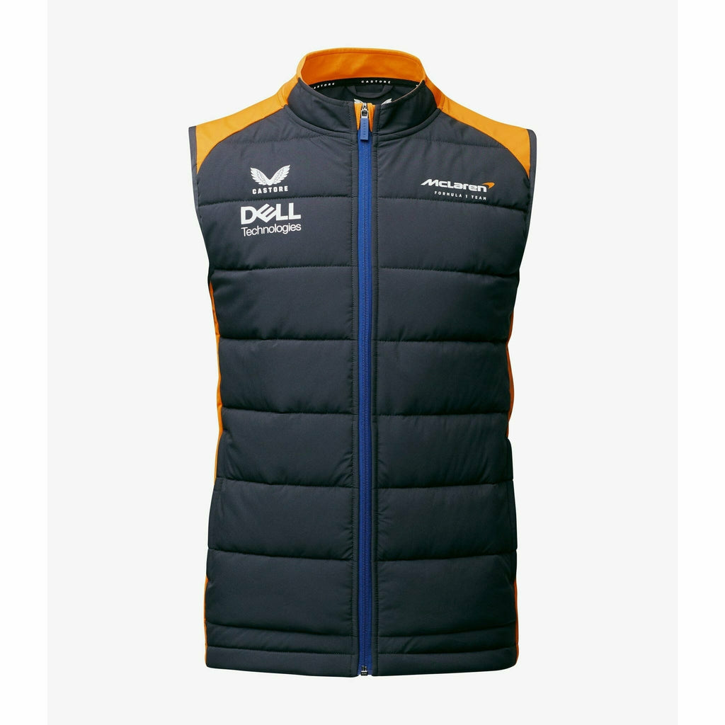 McLaren F1 Men's 2022 Team Vest - Phantom Vest Dark Slate Gray
