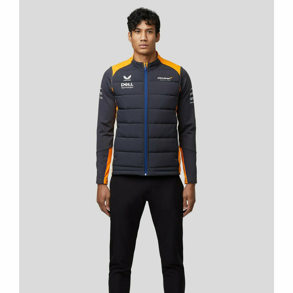 McLaren F1 Men's 2022 Team Vest - Phantom Vest Light Gray