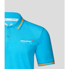 McLaren F1 Men's Lifestyle Polo Shirt- Black/Gray/Blue/White Polos Dark Turquoise