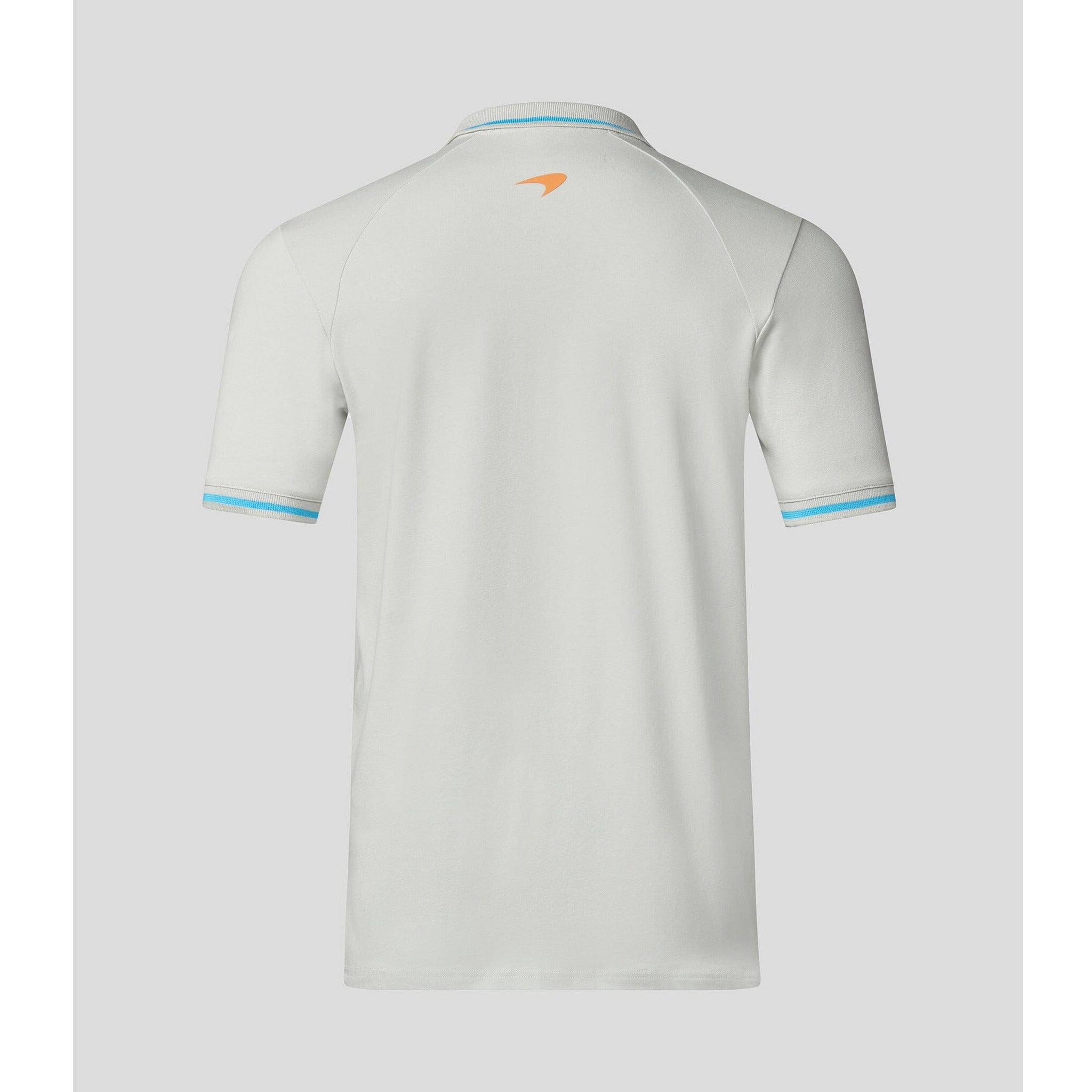 McLaren F1 Men's Lifestyle Polo Shirt- Black/Gray/Blue/White Polos Light Gray