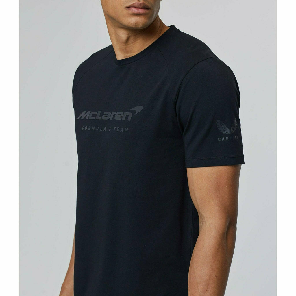 McLaren F1 Men's Lifestyle T-Shirt- Black/Dark Gray/Light Gray/Papaya/Blue/White T-shirts Black
