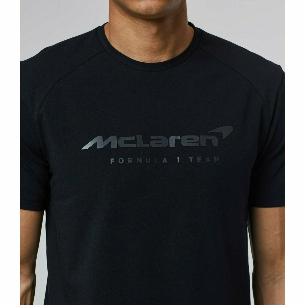 McLaren F1 Men's Lifestyle T-Shirt- Black/Dark Gray/Light Gray/Papaya/Blue/White T-shirts Black