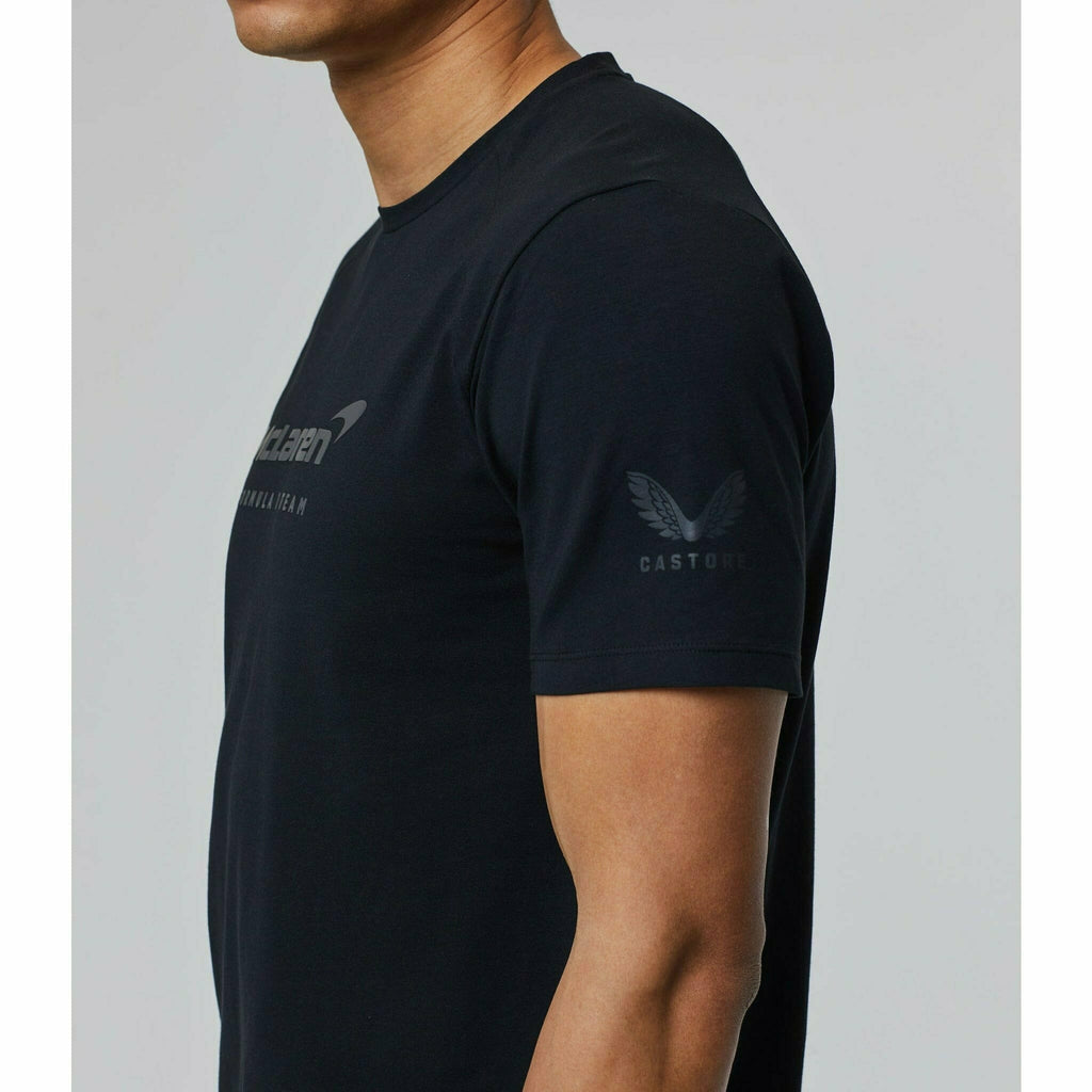 McLaren F1 Men's Lifestyle T-Shirt- Black/Dark Gray/Light Gray/Papaya/Blue/White T-shirts Black