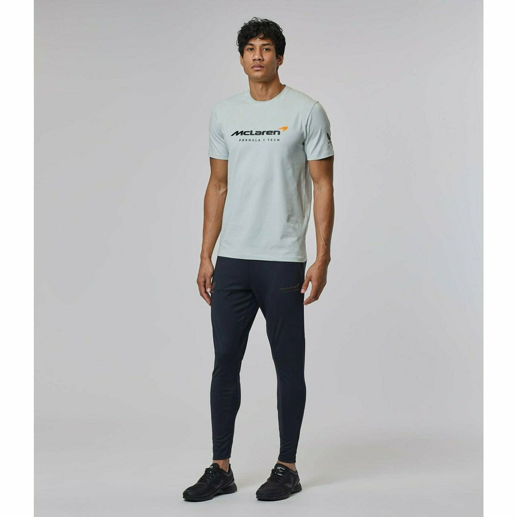 McLaren F1 Men's Lifestyle T-Shirt- Black/Dark Gray/Light Gray/Papaya/Blue/White T-shirts Gray