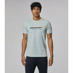 McLaren F1 Men's Lifestyle T-Shirt- Black/Dark Gray/Light Gray/Papaya/Blue/White T-shirts Gray