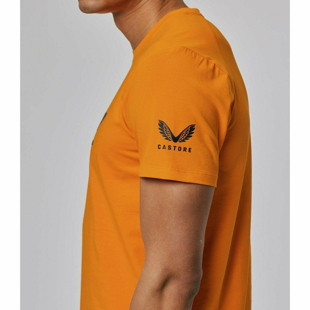 McLaren F1 Men's Lifestyle T-Shirt- Black/Dark Gray/Light Gray/Papaya/Blue/White T-shirts Chocolate