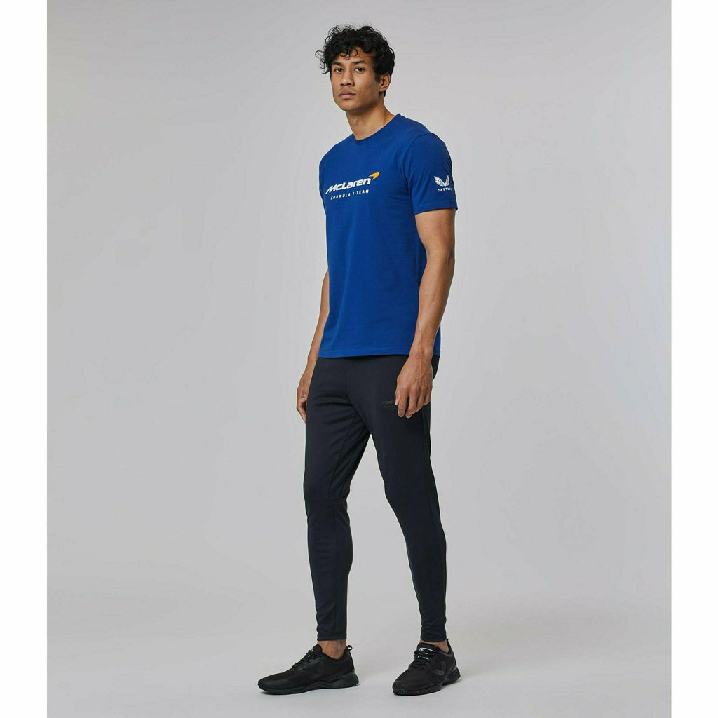 McLaren F1 Men's Lifestyle T-Shirt- Black/Dark Gray/Light Gray/Papaya/Blue/White T-shirts Gray