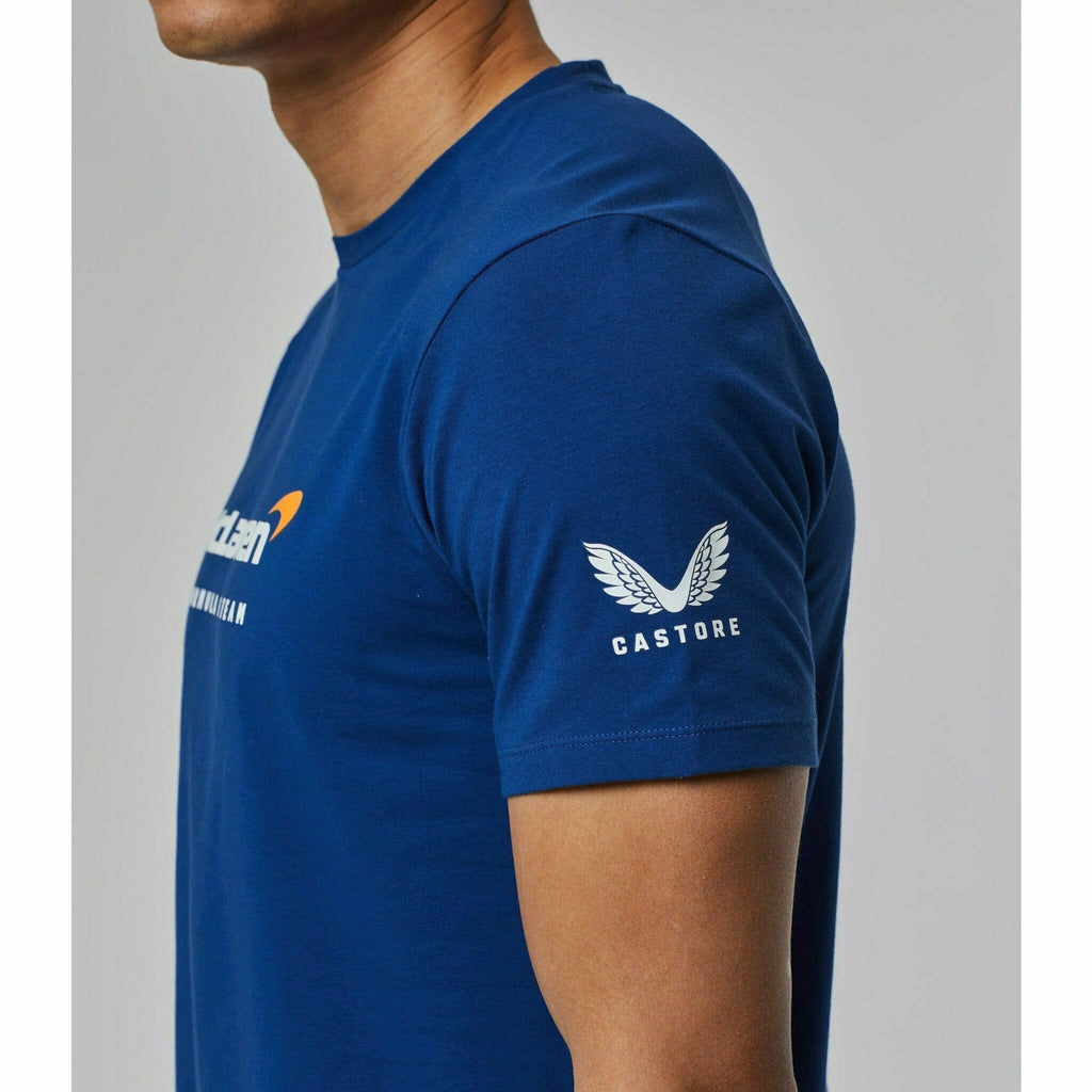 McLaren F1 Men's Lifestyle T-Shirt- Black/Dark Gray/Light Gray/Papaya/Blue/White T-shirts Gray