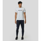 McLaren F1 Men's Lifestyle T-Shirt- Black/Dark Gray/Light Gray/Papaya/Blue/White T-shirts Light Gray