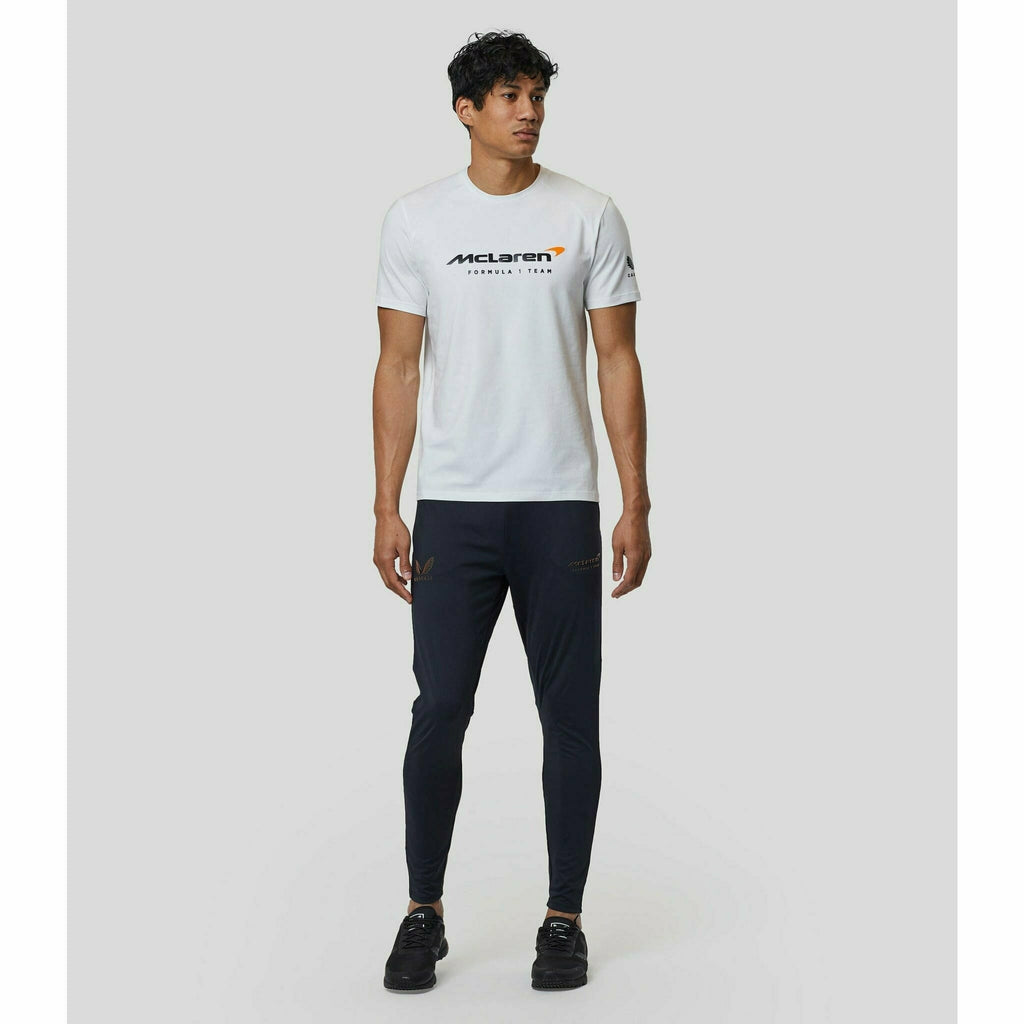 McLaren F1 Men's Lifestyle T-Shirt- Black/Dark Gray/Light Gray/Papaya/Blue/White T-shirts Light Gray