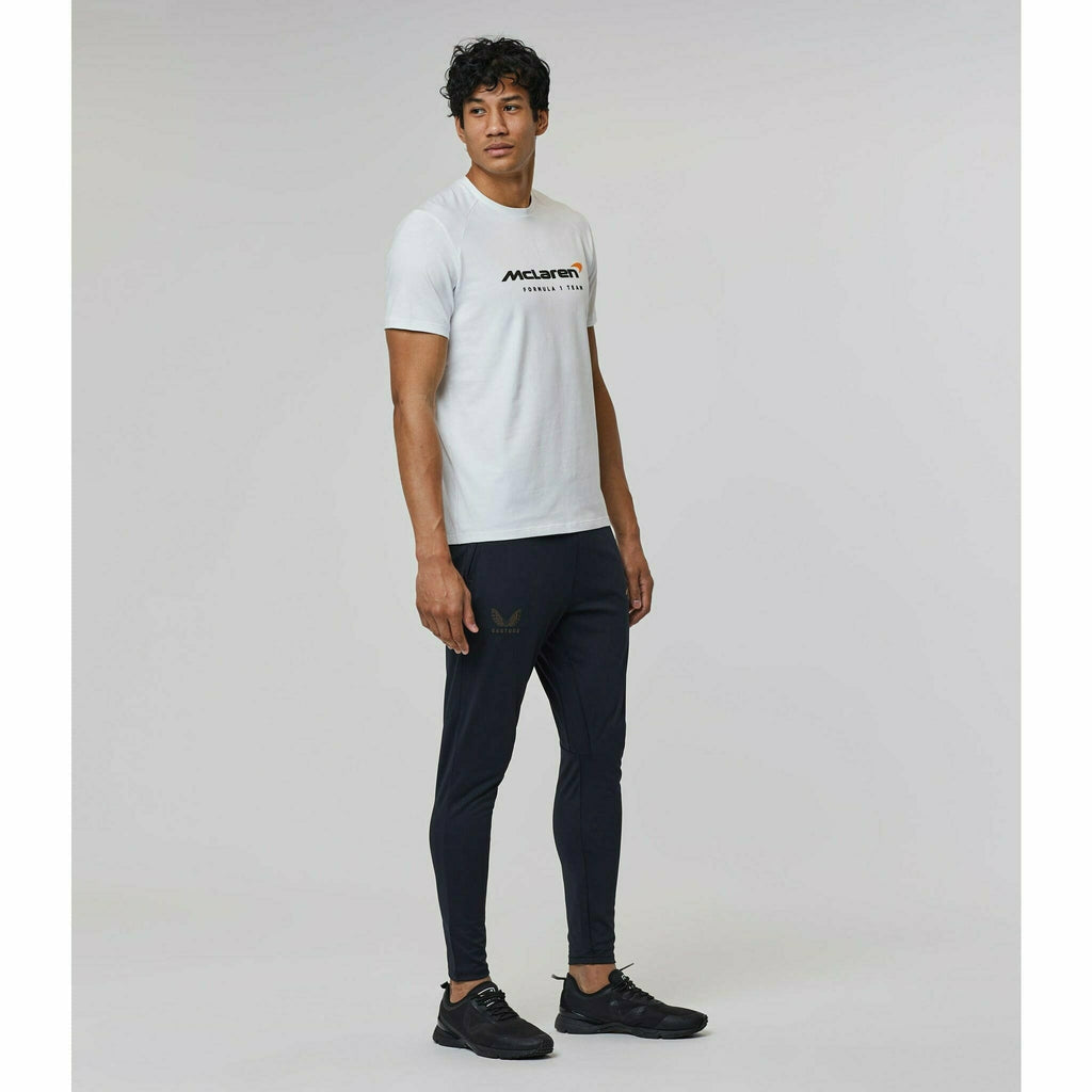 McLaren F1 Men's Lifestyle T-Shirt- Black/Dark Gray/Light Gray/Papaya/Blue/White T-shirts Light Gray