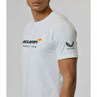 McLaren F1 Men's Lifestyle T-Shirt- Black/Dark Gray/Light Gray/Papaya/Blue/White T-shirts Light Gray