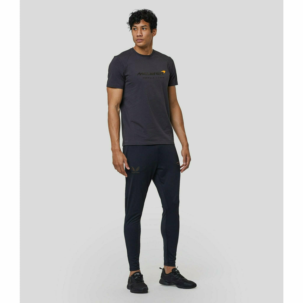 McLaren F1 Men's Lifestyle T-Shirt- Black/Dark Gray/Light Gray/Papaya/Blue/White T-shirts Light Gray