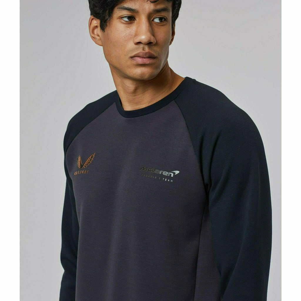 McLaren F1 Men's Performance Sweatshirt- Phantom Sweatshirt Dark Slate Gray