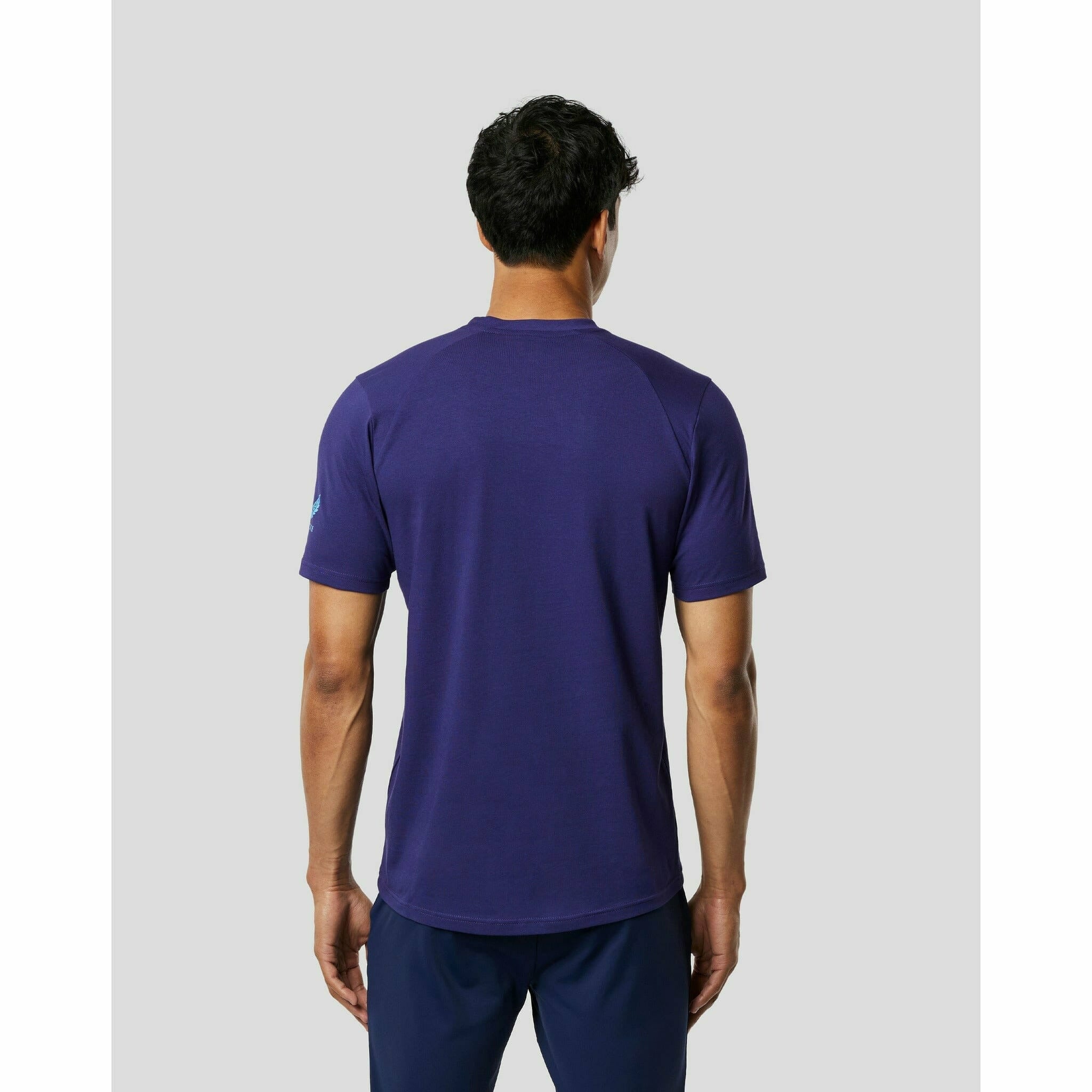 Le Mans 24 Hours Men's Castore Heritage Large Logo T-Shirt - Blue/Navy/White T-shirts Dark Slate Gray