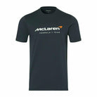 McLaren F1 Men's Core Essentials Logo T-Shirt -Black/White/Papaya/Phantom/Storm Gray/Cloud Blue T-shirts Dark Slate Gray
