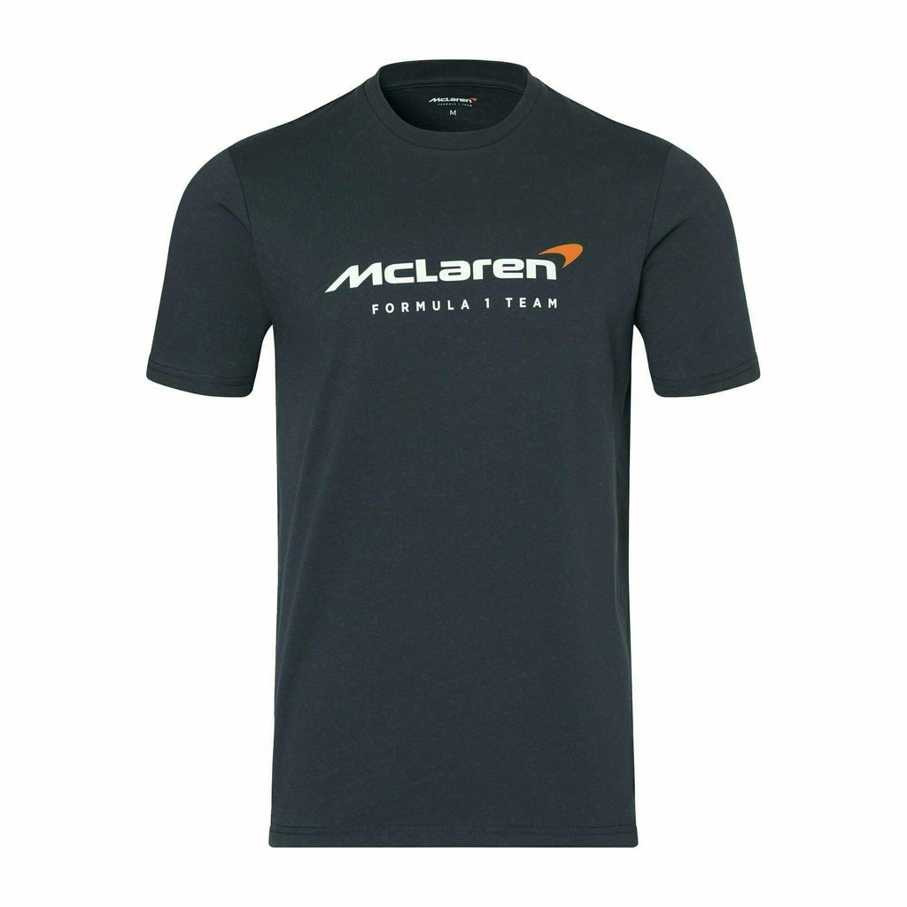 McLaren F1 Kids Core Essentials T-Shirt - Youth Papaya/Phantom/Cloud Blue T-shirts Dark Slate Gray