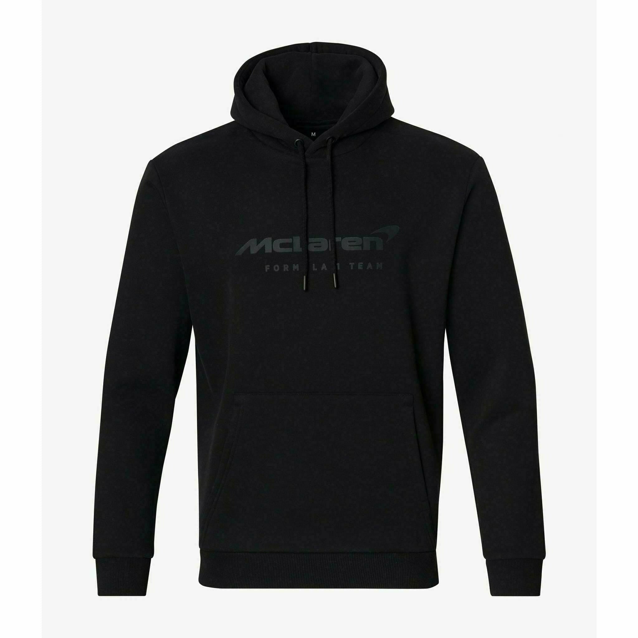 McLaren F1 Men's Core Essentials Hoodie -Black/Papaya/Phantom/Storm Gray/Cloud Blue Hoodies White Smoke