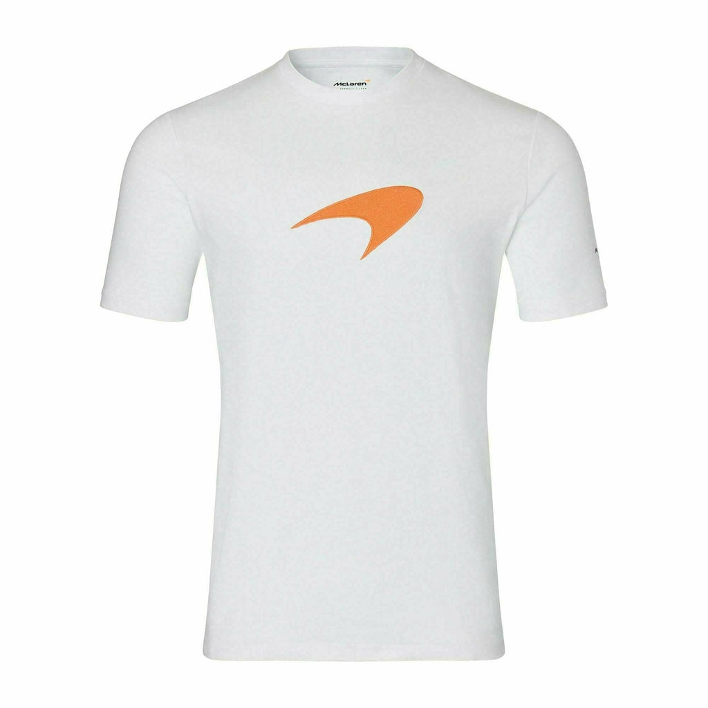 McLaren F1 Women's Speedmark Logo T-Shirt - White T-shirts Light Gray