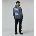 McLaren F1 Men's Small Speedmark Logo Hoodie -White/Vega Blue/Phantom Hoodies Gray
