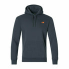 McLaren F1 Men's Small Speedmark Logo Hoodie -White/Vega Blue/Phantom Hoodies Dark Slate Gray