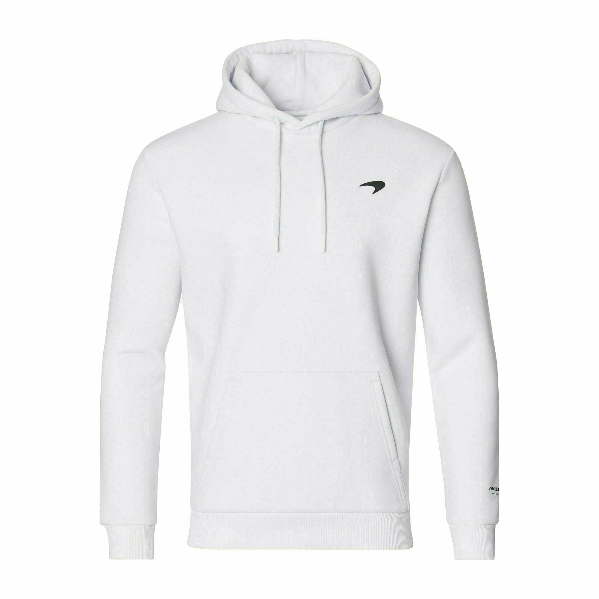 McLaren F1 Men's Small Speedmark Logo Hoodie -White/Vega Blue/Phantom Hoodies Lavender