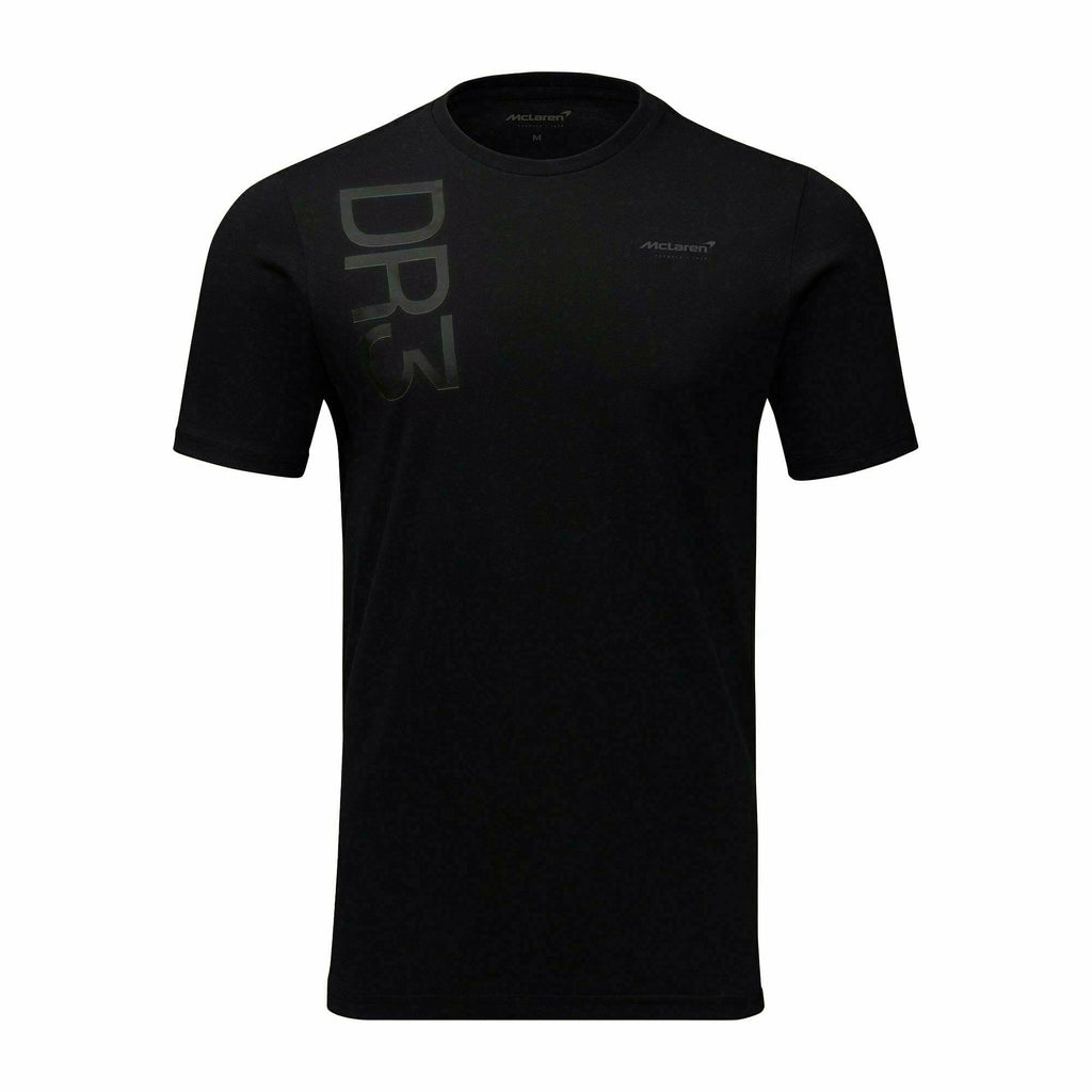 McLaren F1 Men's Daniel Ricciardo Core T-Shirt  -Black T-shirts Black
