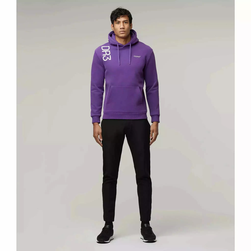 McLaren F1 Men's Daniel Ricciardo Australia GP Home Territories Hoodie - Purple Hoodies Gray