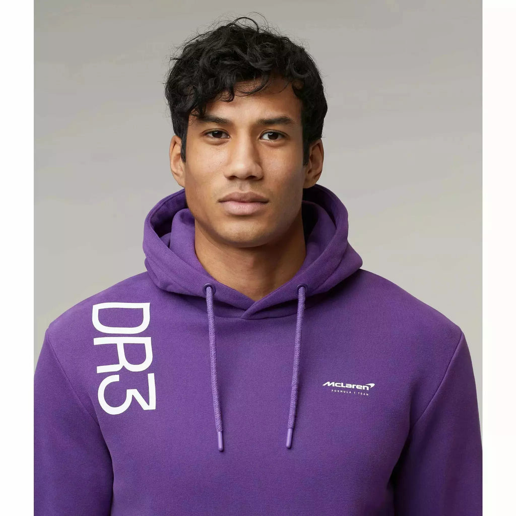 McLaren F1 Men's Daniel Ricciardo Australia GP Home Territories Hoodie - Purple Hoodies Light Slate Gray