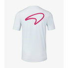 McLaren F1 Women's Miami Neon Graphic T-Shirt-White/Vice Blue/Beetroot Purple/Crystal Rose T-shirts Lavender