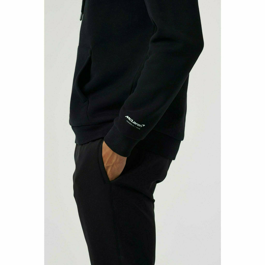 McLaren F1 Men's Miami Neon Graphic Hoodie -Black/White/Vice Blue/Beetroot Purple Hoodies Light Gray