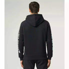 McLaren F1 Men's Miami Neon Logo Hoodie -Black/Vice Blue/Aqua Sky Hoodies Light Gray